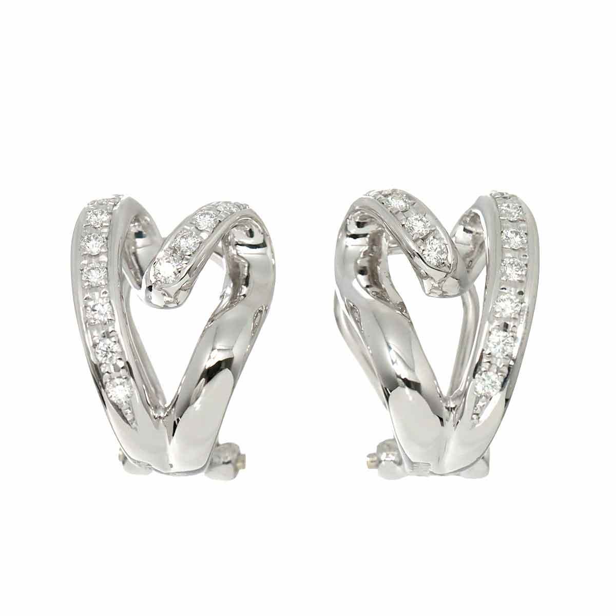 tasakiTASAKI diamond 0.11ct×2 earrings Pt platinum Tasaki Shinju Diamond Earrings 90205400