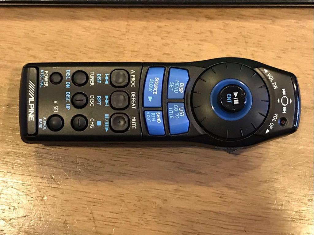  Alpine RUE-4168 remote control DHA-S680 for unused goods 