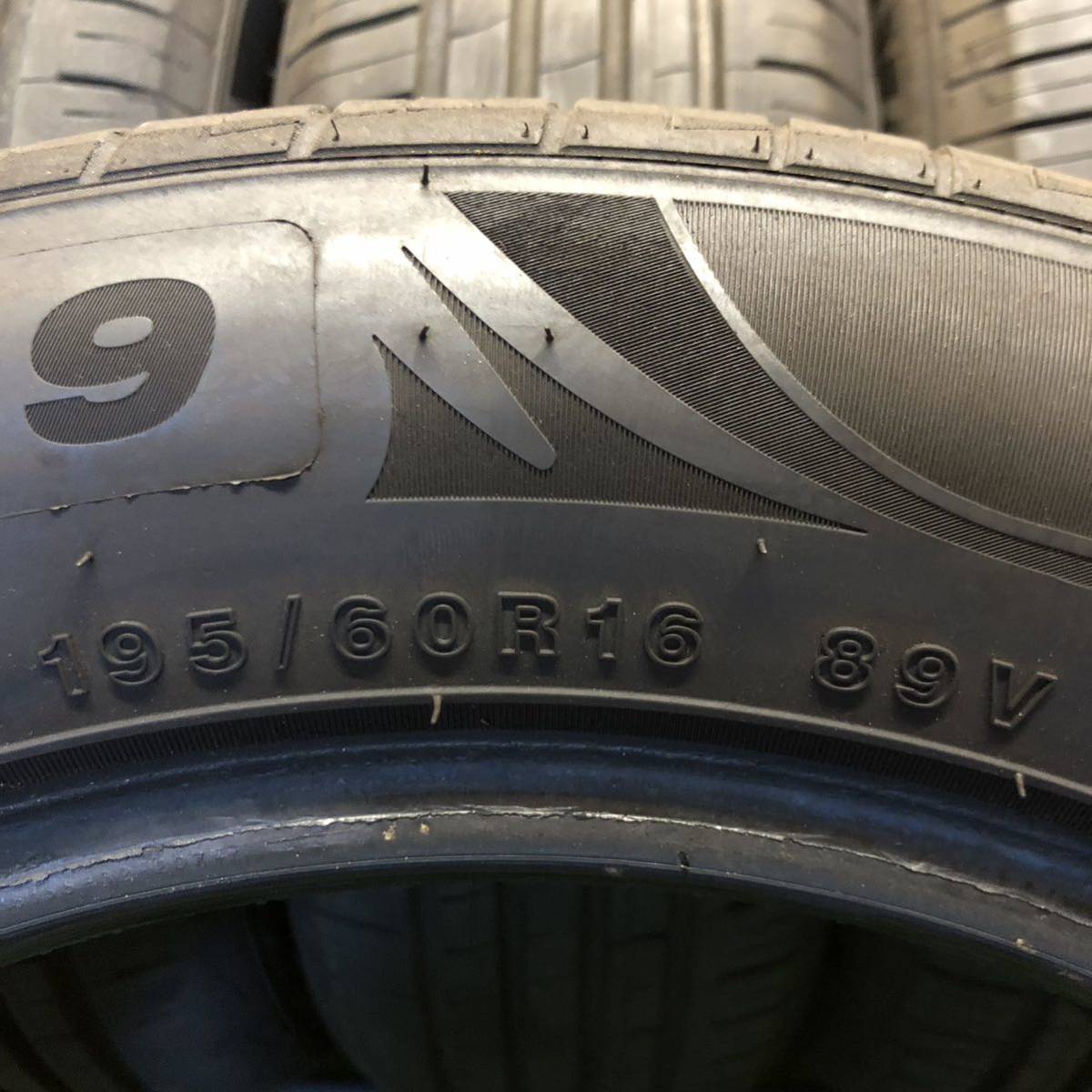 MINERVA　RADIAL　F209　195/60R16　89V　極上バリ山4本価格　Y-04　福岡　★引き取り大歓迎★格安サービス品★22年製★早い者勝ち★_画像9