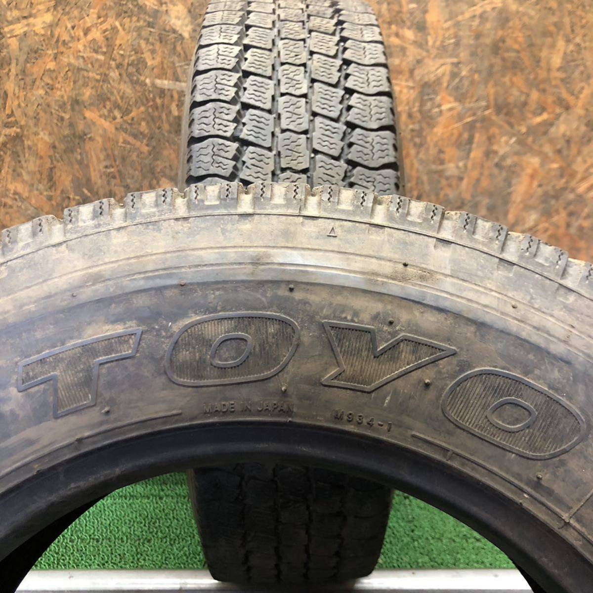 TOYO　DELVEX　M934　195/70R15.5　109/107L　LT　極上バリ山2本価格　Y-134　福岡　★引き取り大歓迎★格安スタート★早い者勝ち★_画像7