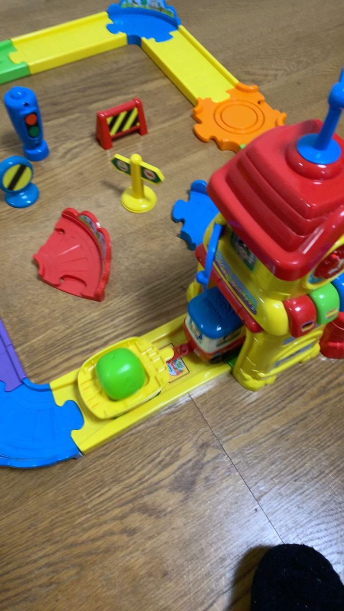 vtech Train Station Playset ジャンク品