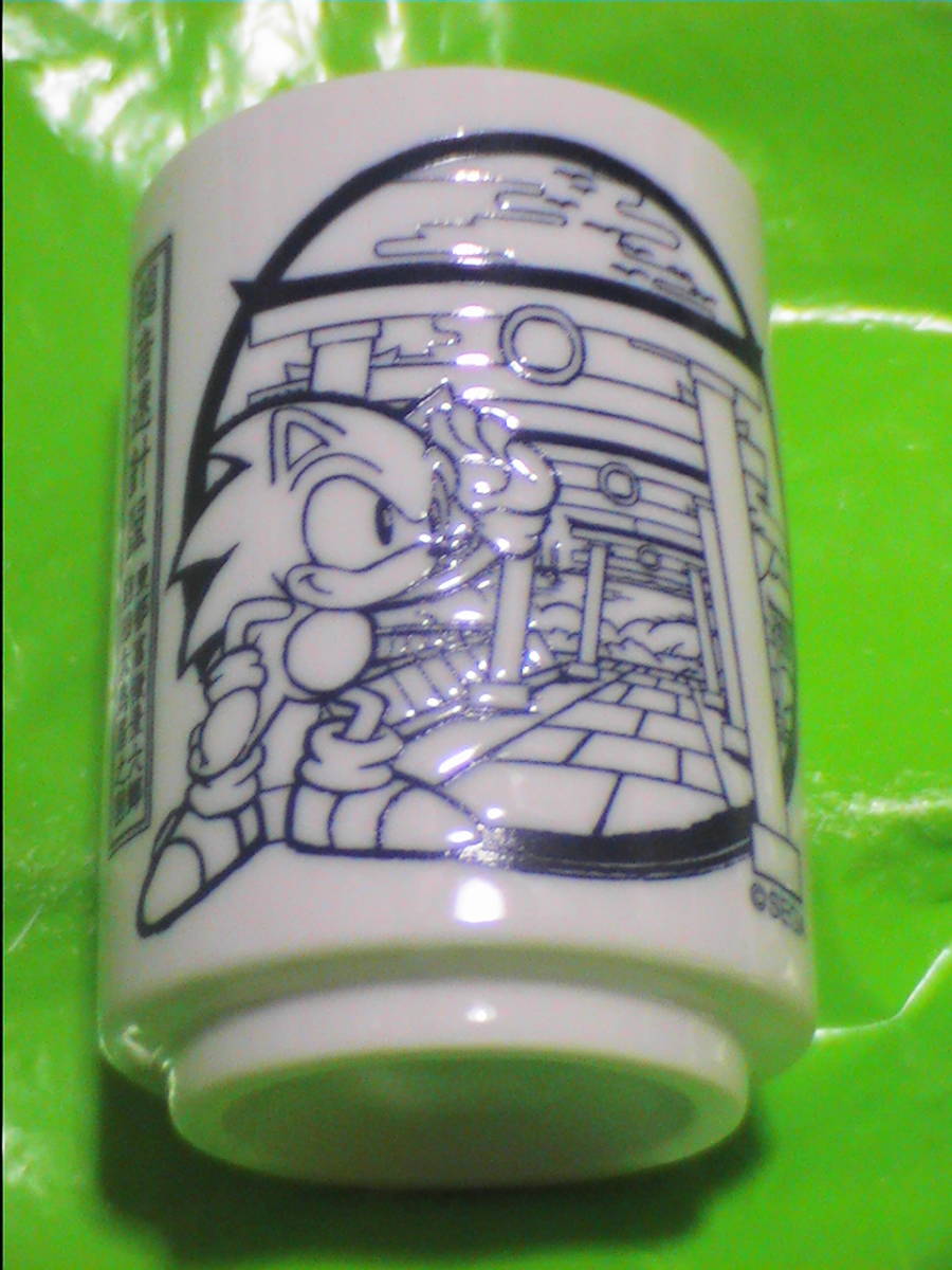 和ソニック 湯み 第5弾 10x7cm 陶器 コップ 日本製 ソニックザヘッジホッグ_画像3