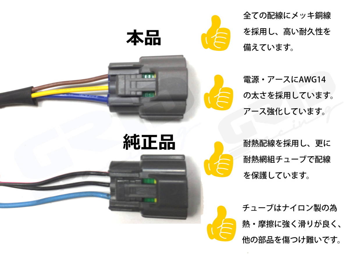 これ1つでパワトラレス化 ECR33 前期 イグニッションコイル ハーネス R34 R35 コイル 流用に 検索/ ER33 ENR33 RB25 BNR34 ER34_画像2