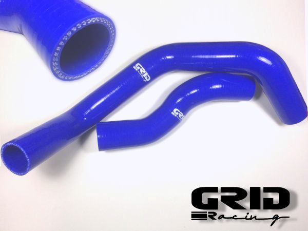 3層強化 青 GRID Racing ラジエター シリコン ホース S15 S14 S13 180SX シルビア 日産 ラジエーター SR20DET SR20DE 200SX アッパー ロア_画像1