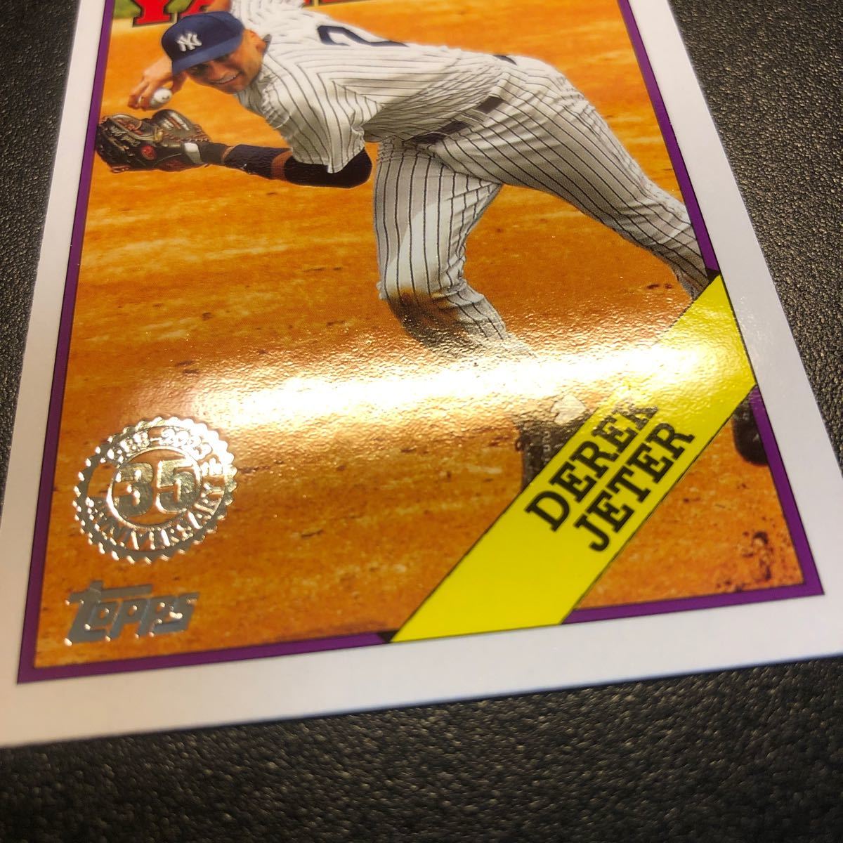 Derek Jeter 2023 Topps Update #88US-35 35th Anniversary Yankees_画像8