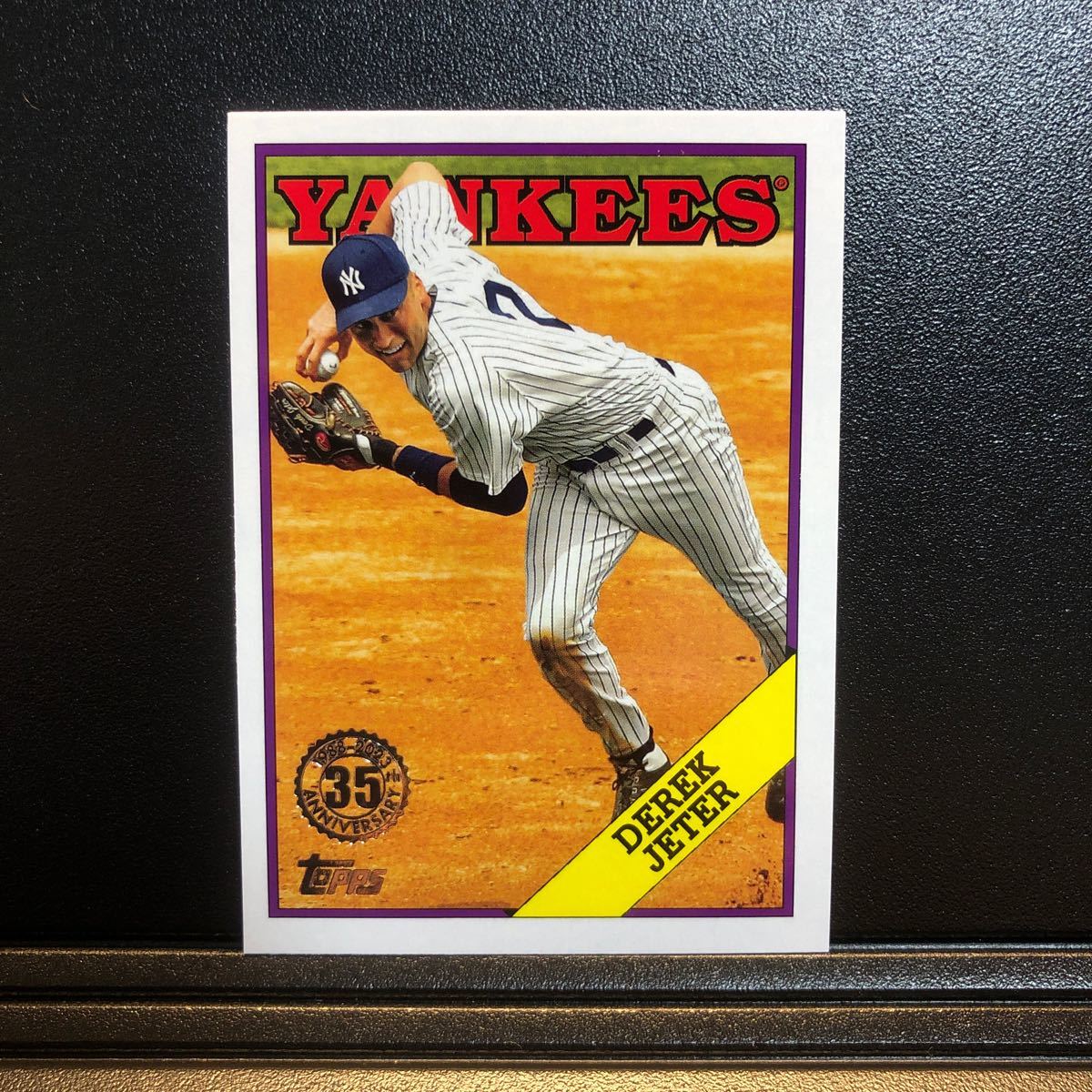 Derek Jeter 2023 Topps Update #88US-35 35th Anniversary Yankees_画像1