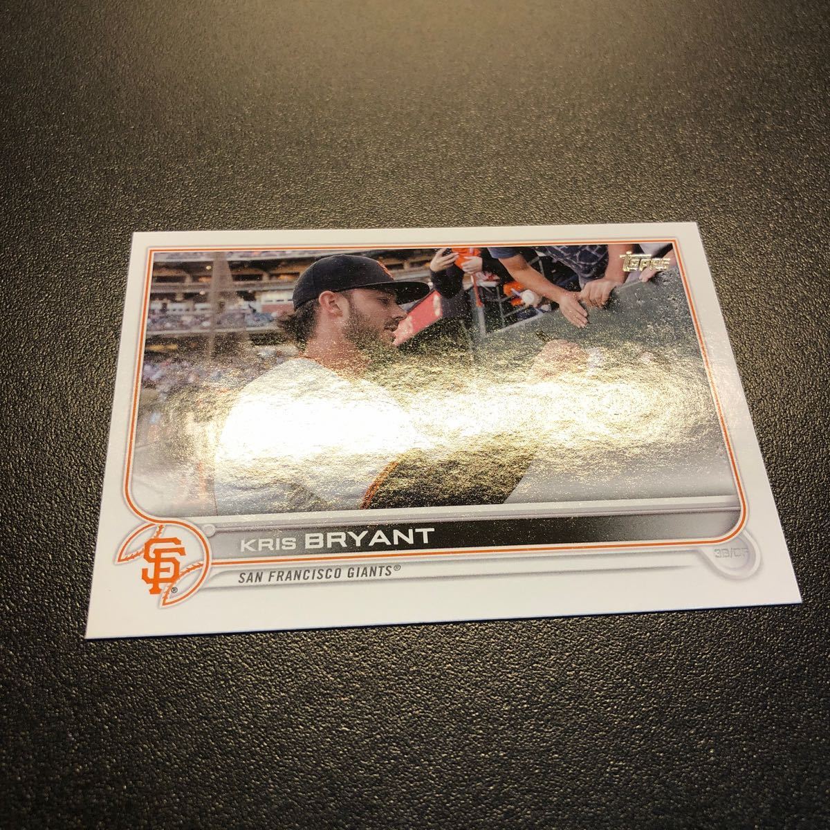 Kris Bryant 2022 Topps Series 1 Image Photo Variation SP Card #86 San Francisco Giants_画像3