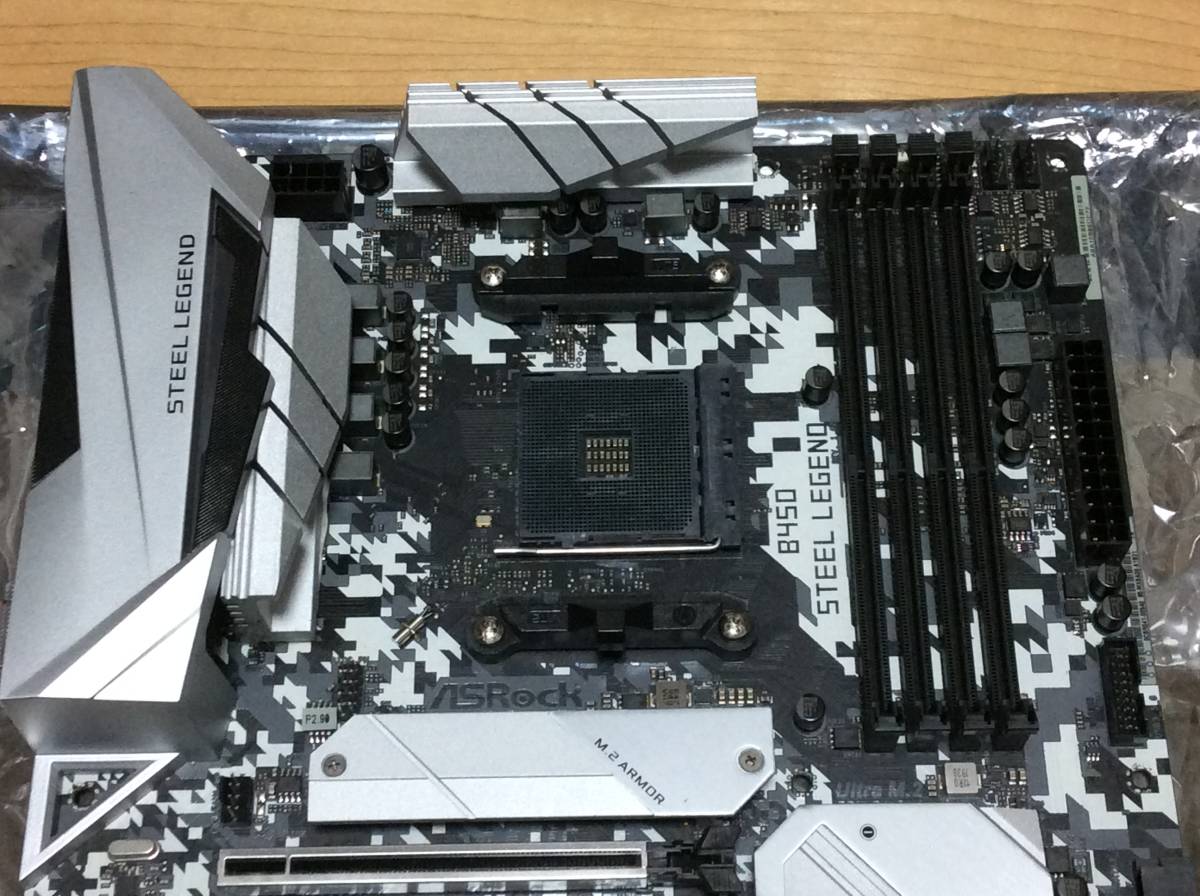 ASRock Steel Legend B450 AMD AM4_画像5