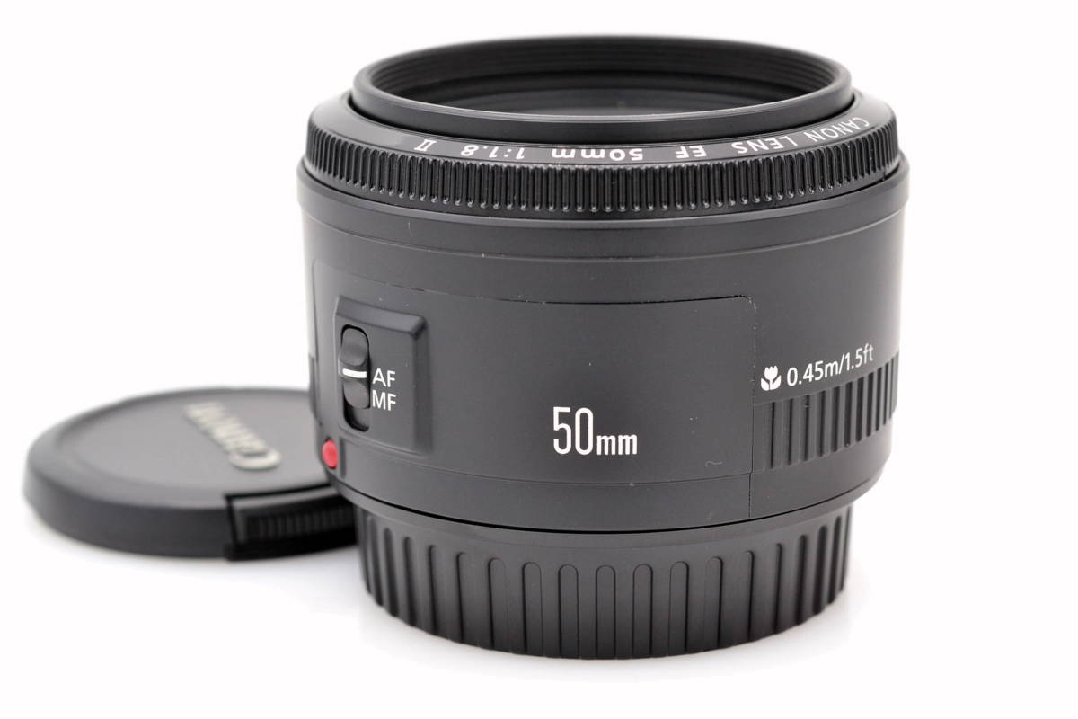 美品 Canon EF 50mm F1 8 II 単焦点レンズ キヤノン Yahoo!フリマ（旧）-