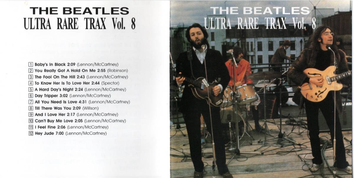 CD【ULTRA RARE TRAX Vol.8 (1990年製）】Beatles ビートルズ_画像4