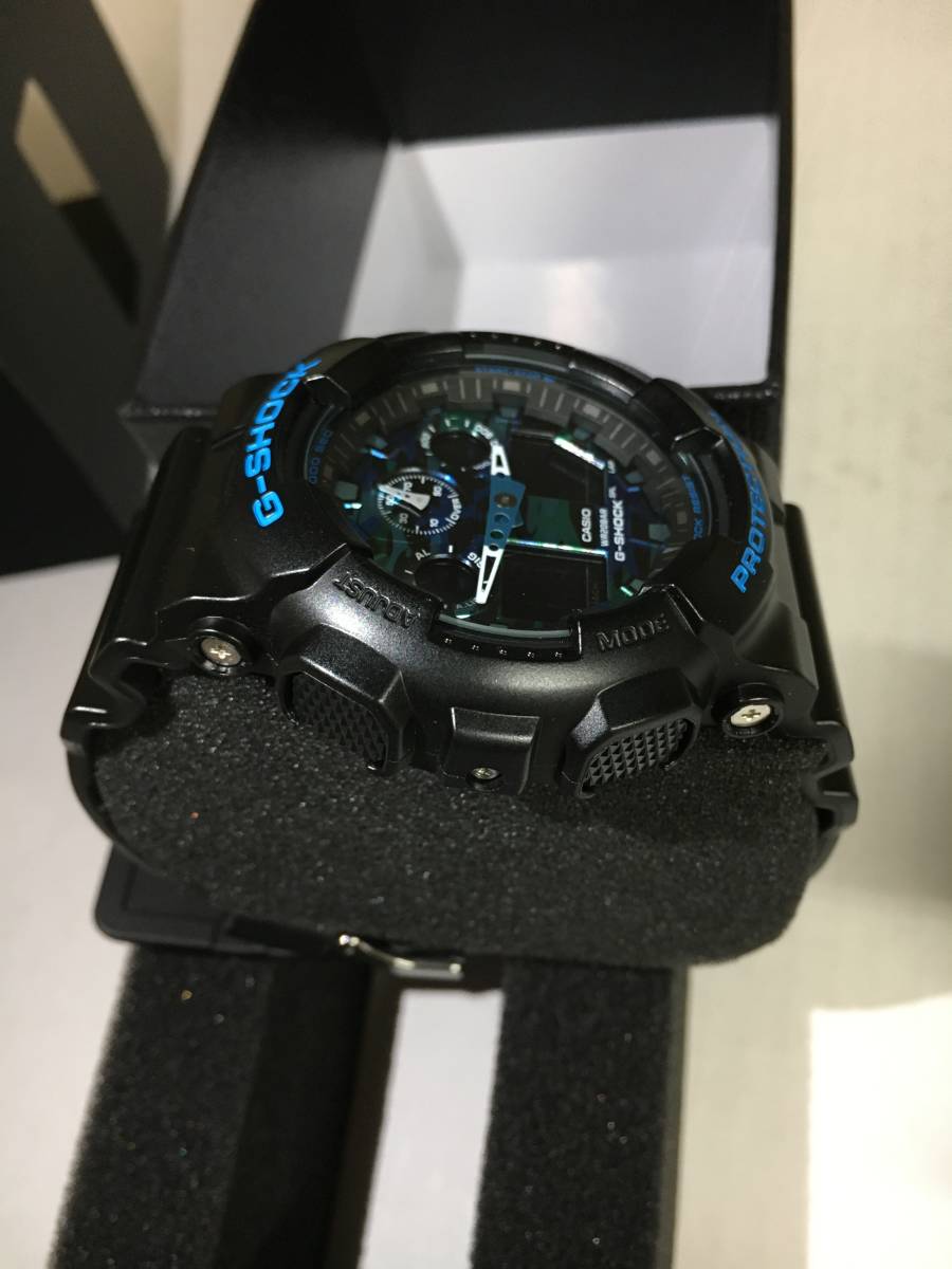 K158[LP]68(腕時計) 美品 CASIO/カシオ G-SHOCK クォーツ GA-100CB カモフラージュ柄 11/14S出品_画像4