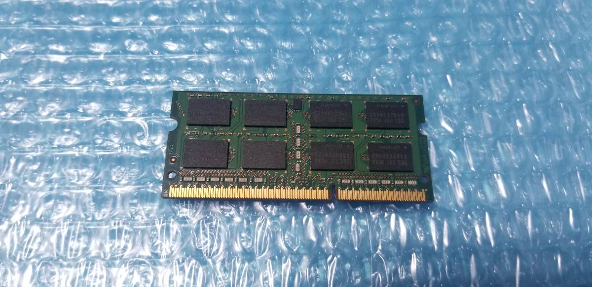 即決 SAMSUNG製 DDR3 4GB PC3-12800S SO-DIMM PC3-8500S互換 PC3-10600S互換 送料120円～_画像2