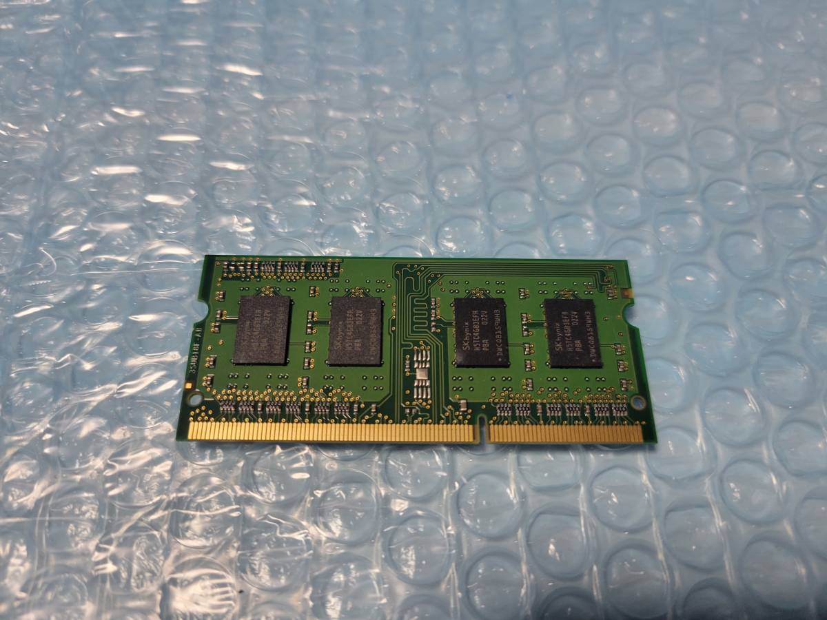 即決 BUFFALO製 DDR3 4GB PC3L-12800S SO-DIMM 204pin 低電圧対応 送料120円～_画像2