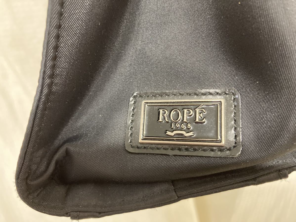 ロペ ROPE トートバッグ ブラック 黒 ビジネス A4対応 ナイロン_画像5
