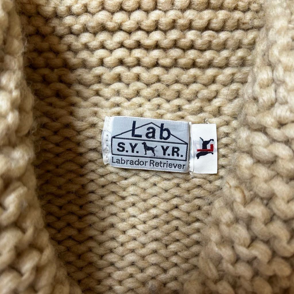 即決 Labrador Retriever L カナダ製 カウチンセーター 即決 Labrador Retriever L カナダ製 カウチンセーター