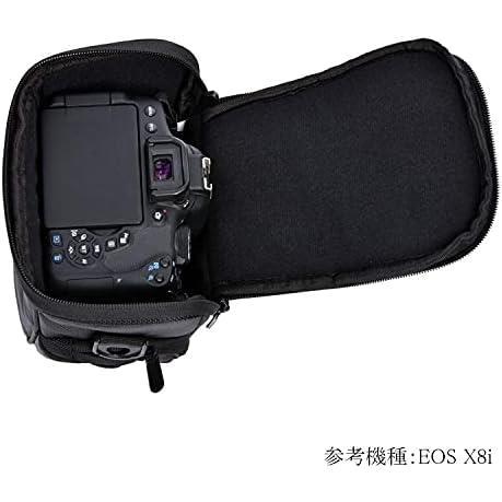 FOSOTO 一眼レフカメラバッグ ショルダー カメラケース Canon EOS Kiss X7 X5 X6i X7i X70 X8i X80 70D 60D 50D 40D 6D 5D SX60 SX50 SX40_画像4