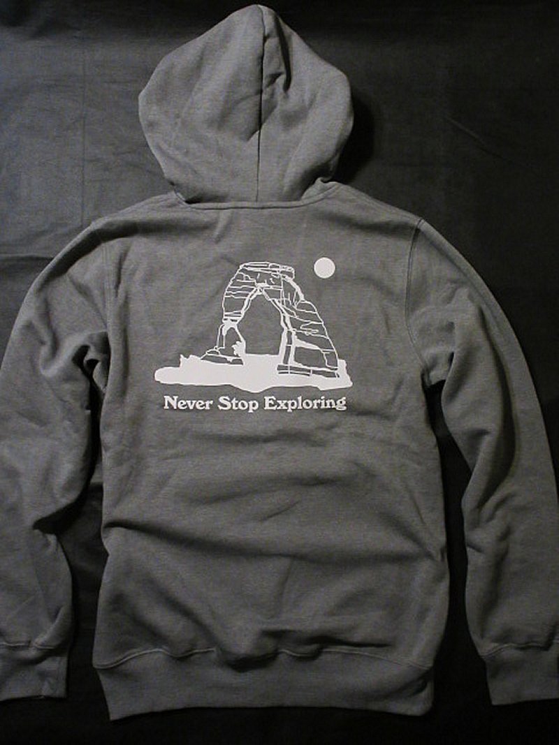 本物正規◆ノースフェイス◆スウェットパーカー PLACES WE LOVE HOODIE■XL■グレー /MEDIUM GREY■新品/アメリカ限定/DYY/裏地起毛_画像5