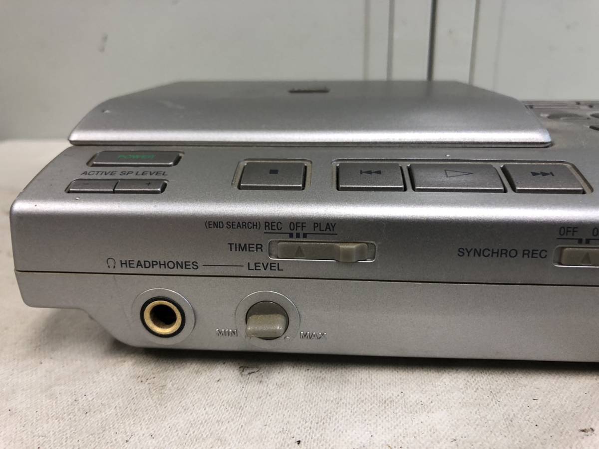 （109）SONY ソニー MZS-R5ST MDレコーディングシステム minidisc 現状品 コードなし_画像2