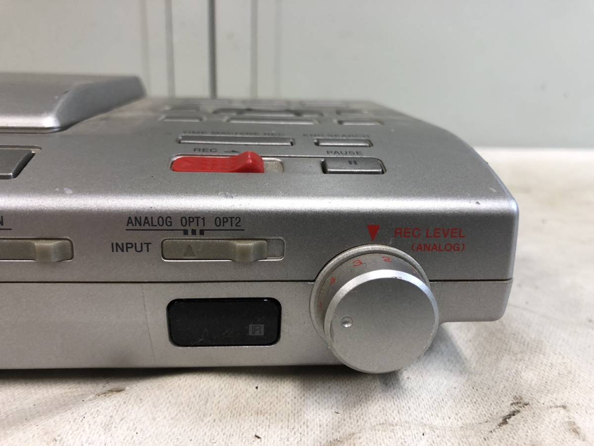 （109）SONY ソニー MZS-R5ST MDレコーディングシステム minidisc 現状品 コードなし_画像3