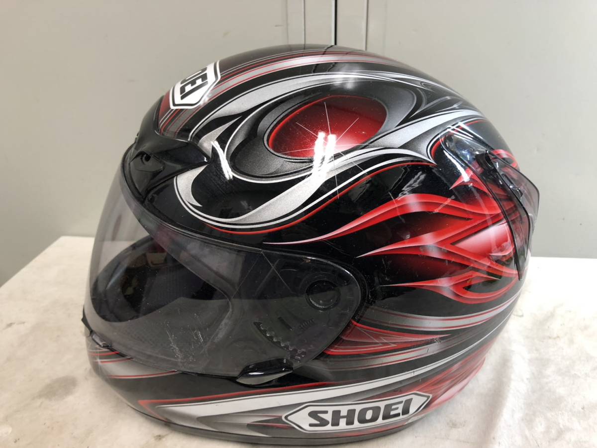 （135）SHOEI ヘルメット フルフェイス サイズL59㎝ X-9_画像2