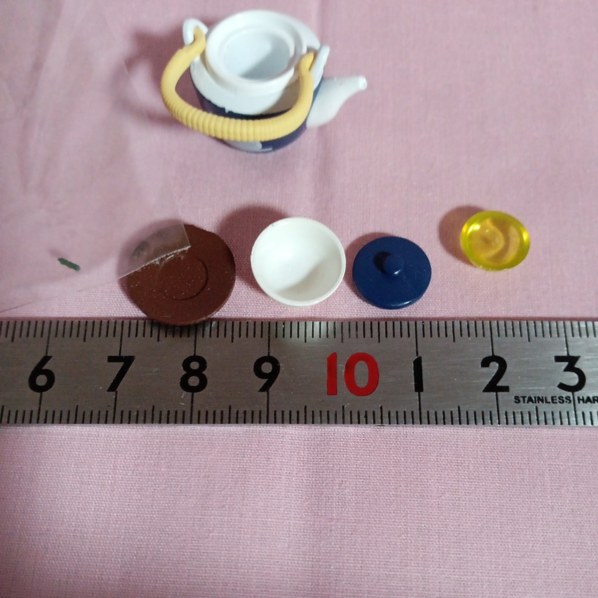 リーメント 単品 お茶 茶柱付き 急須 ミニチュアドールハウス ぷちサンプル リカちゃん_画像3