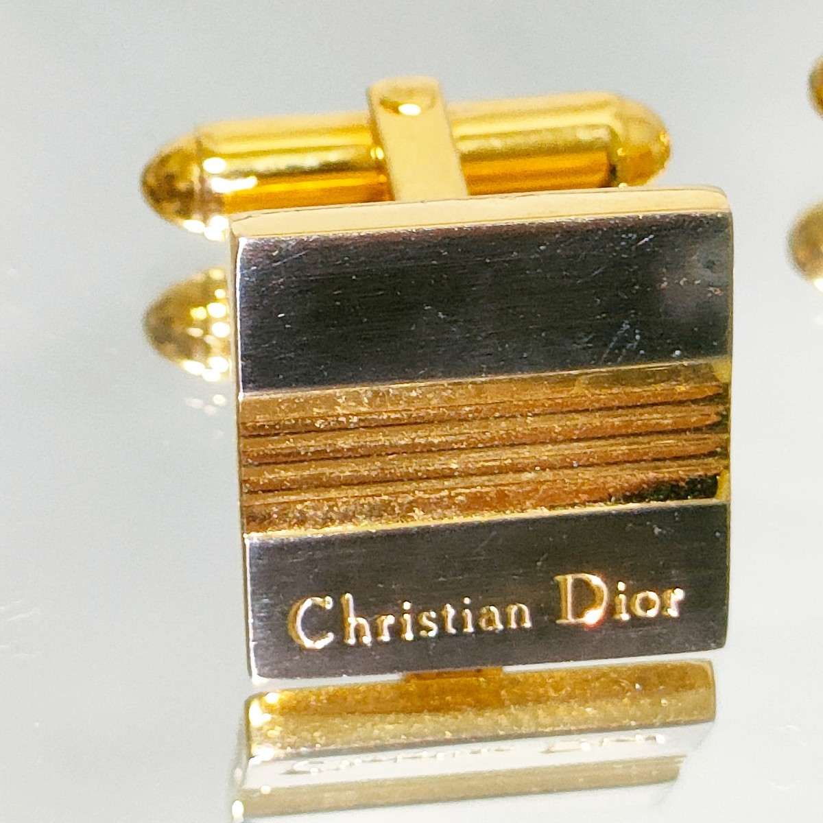 e5 Christian Dior Christian Dior запонки кнопка кафф links Dior запонки 