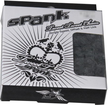 自転車 BMX チェーン　半コマ　SPANK TWEET 1/2 LINK CHAIN　BLACK 送料無料　　新品未使用　_画像2