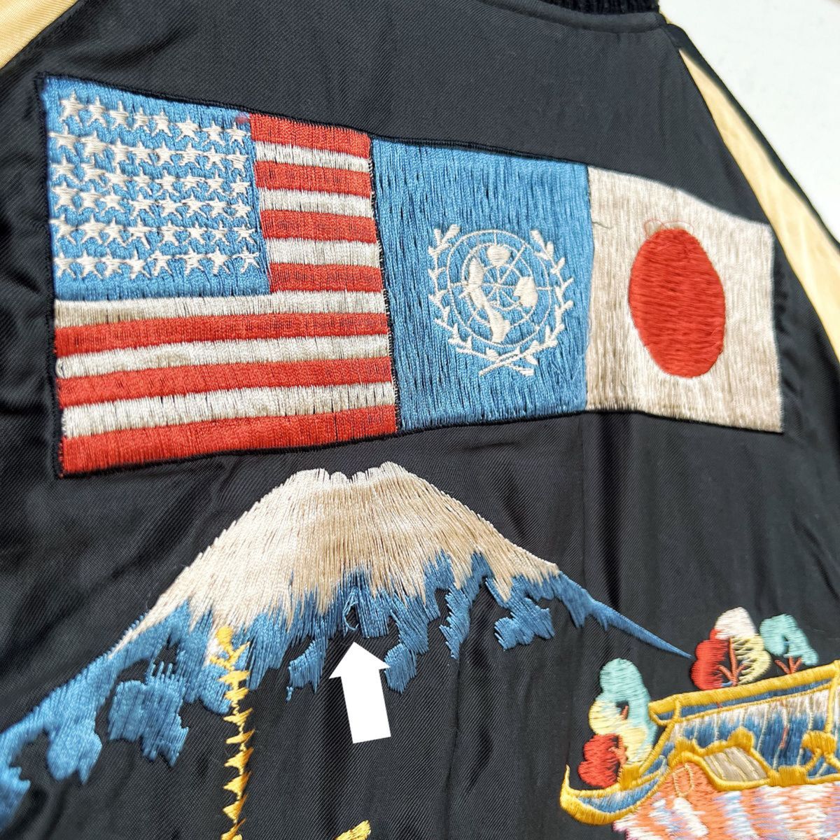東洋 2008スカジャン わんぱくデニス× MISAWA 五重の塔 日本庭園 東洋 2008スカジャン わんぱくデニス× MISAWA 五重の塔 日本庭園