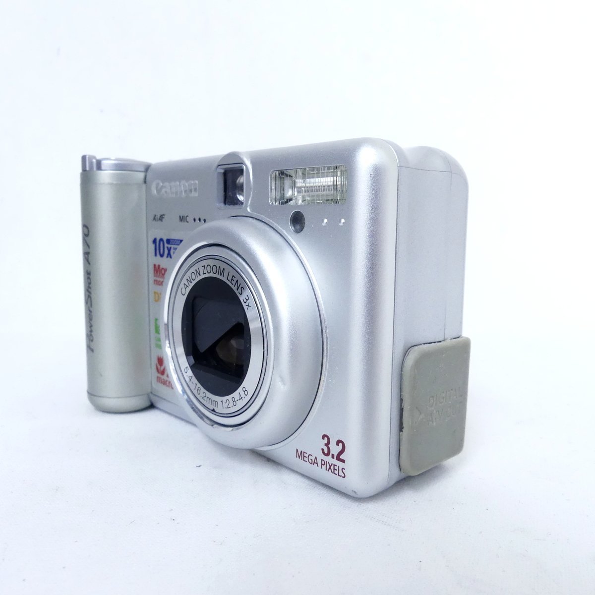 Canon キャノン Powershot パワーショット A70 デジタルカメラ コンデジ 現状品 USED /2311C_画像3