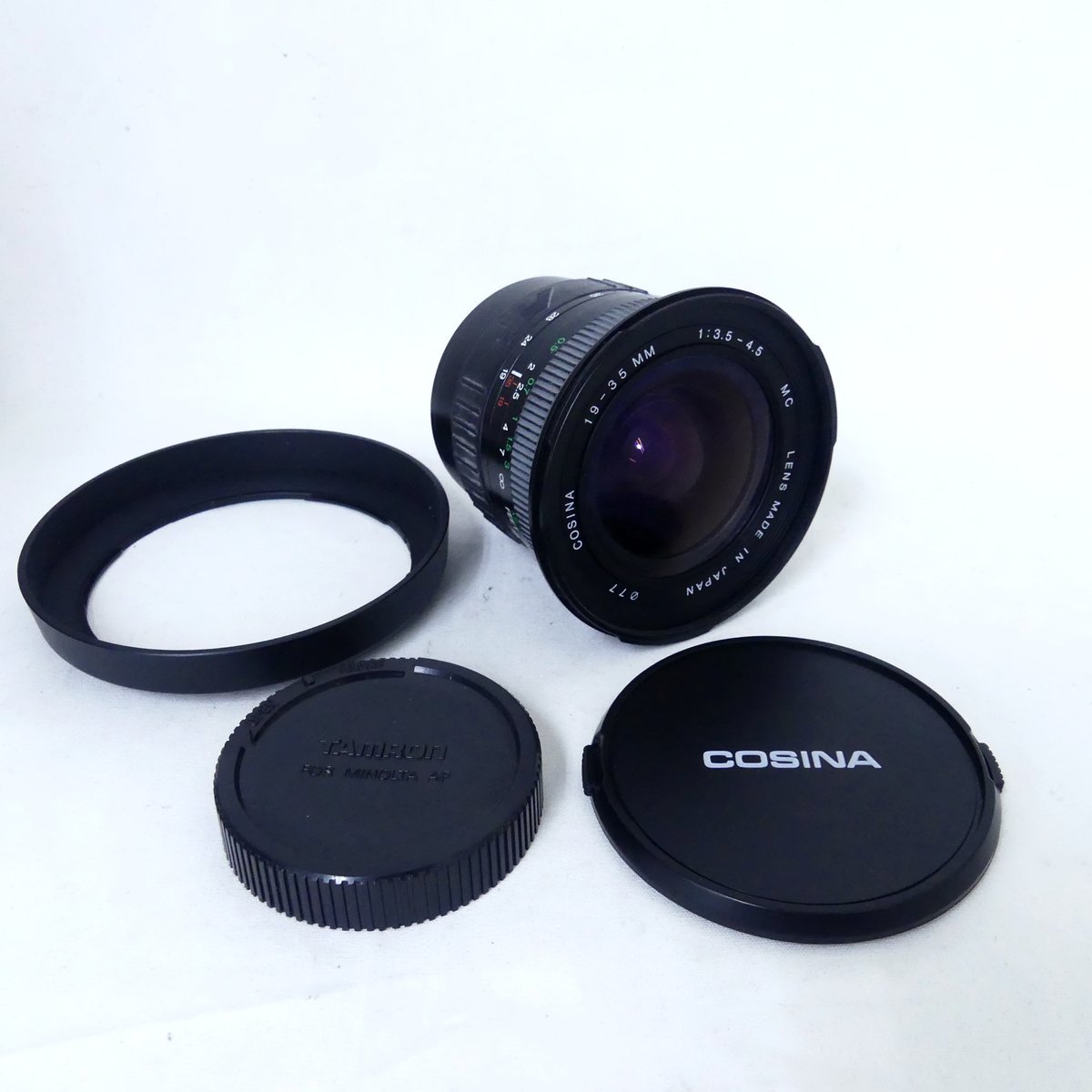 COSINA コシナ 19-35mm F3.5-4.5 MC カメラレンズ ミノルタ USED /2311C_画像1