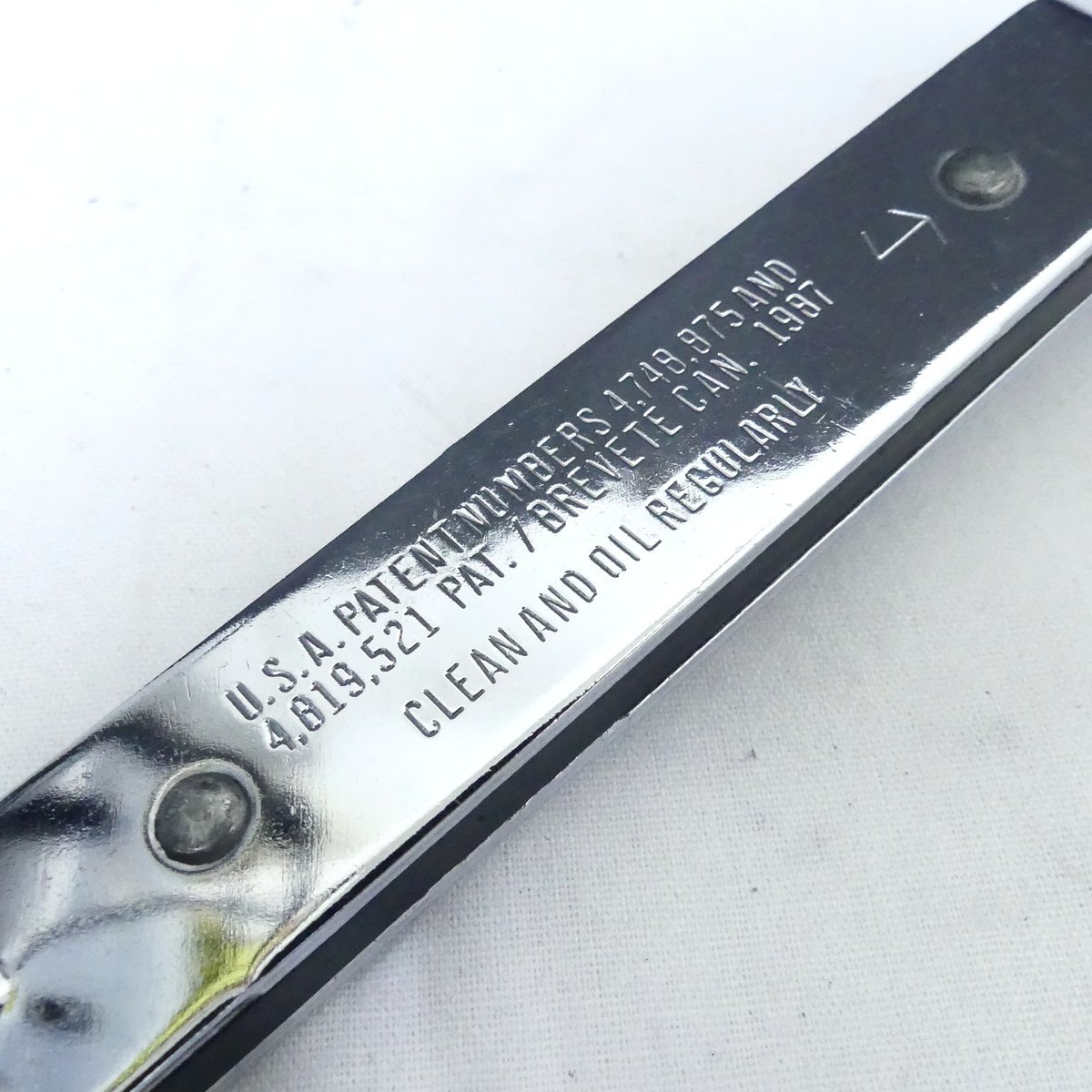 【1円】KASTAR U.S.A ラチェットレンチ ROWM-1719DH 17mm 19mm メガネレンチ ハンドツール 工具 USED /2311C_画像7