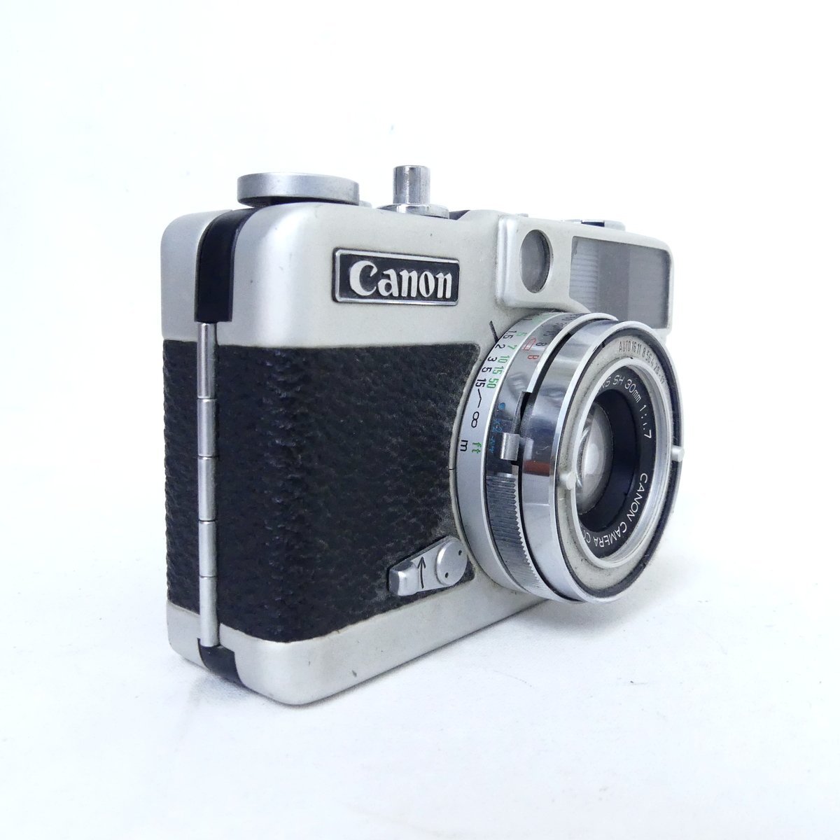 Canon キャノン demi EE17 デミEE17 SH 30mm F1.7 フィルムカメラ 空シャッターのみ確認 USED /2311C_画像2