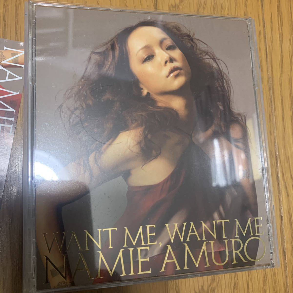 送料無料！美品！安室奈美恵　CD+DVD WANT ME,WANT ME 帯付き