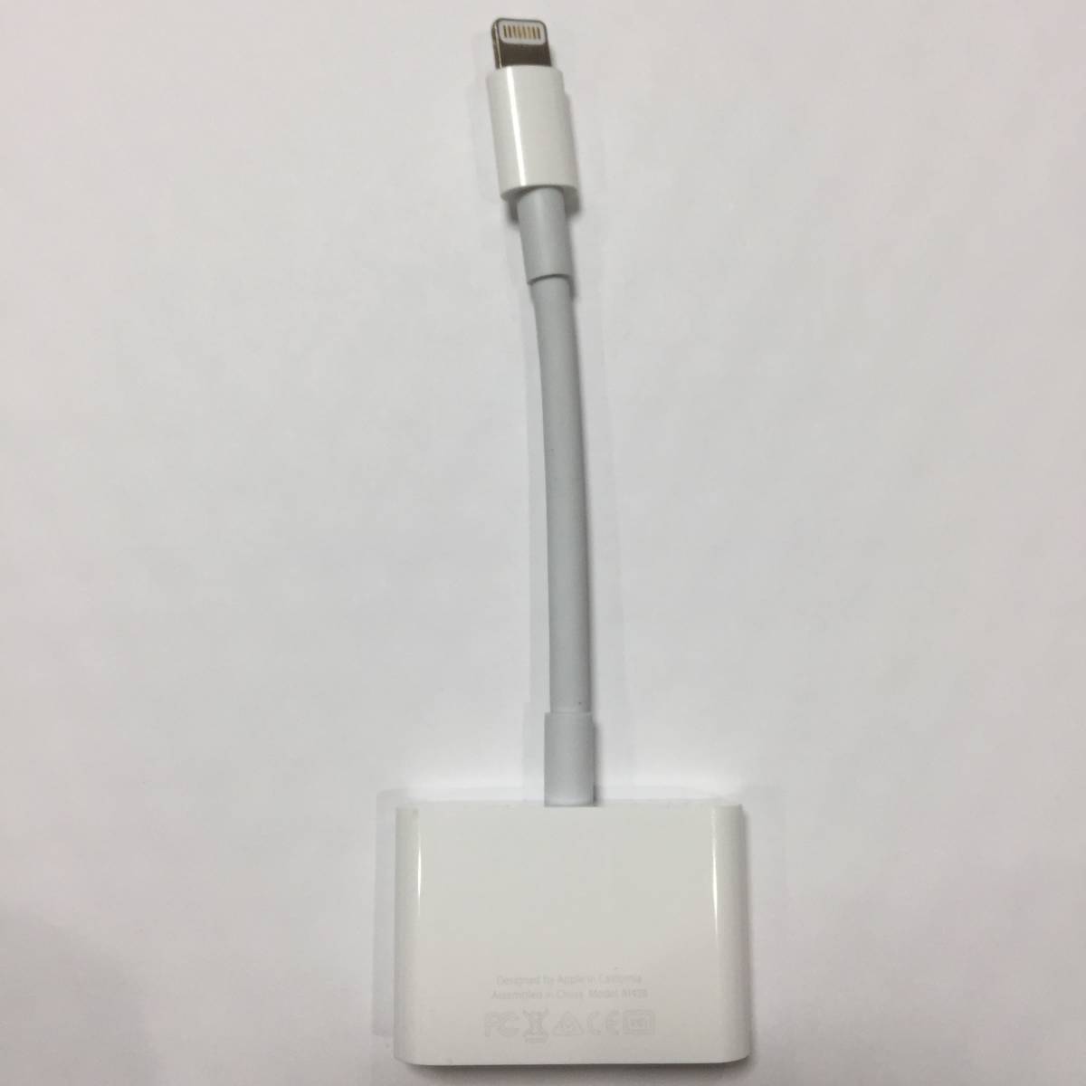 【新品HDMIケーブル付】Apple 純正 Lightning Digital avアダプタ MD826AM/A A1438①_画像4