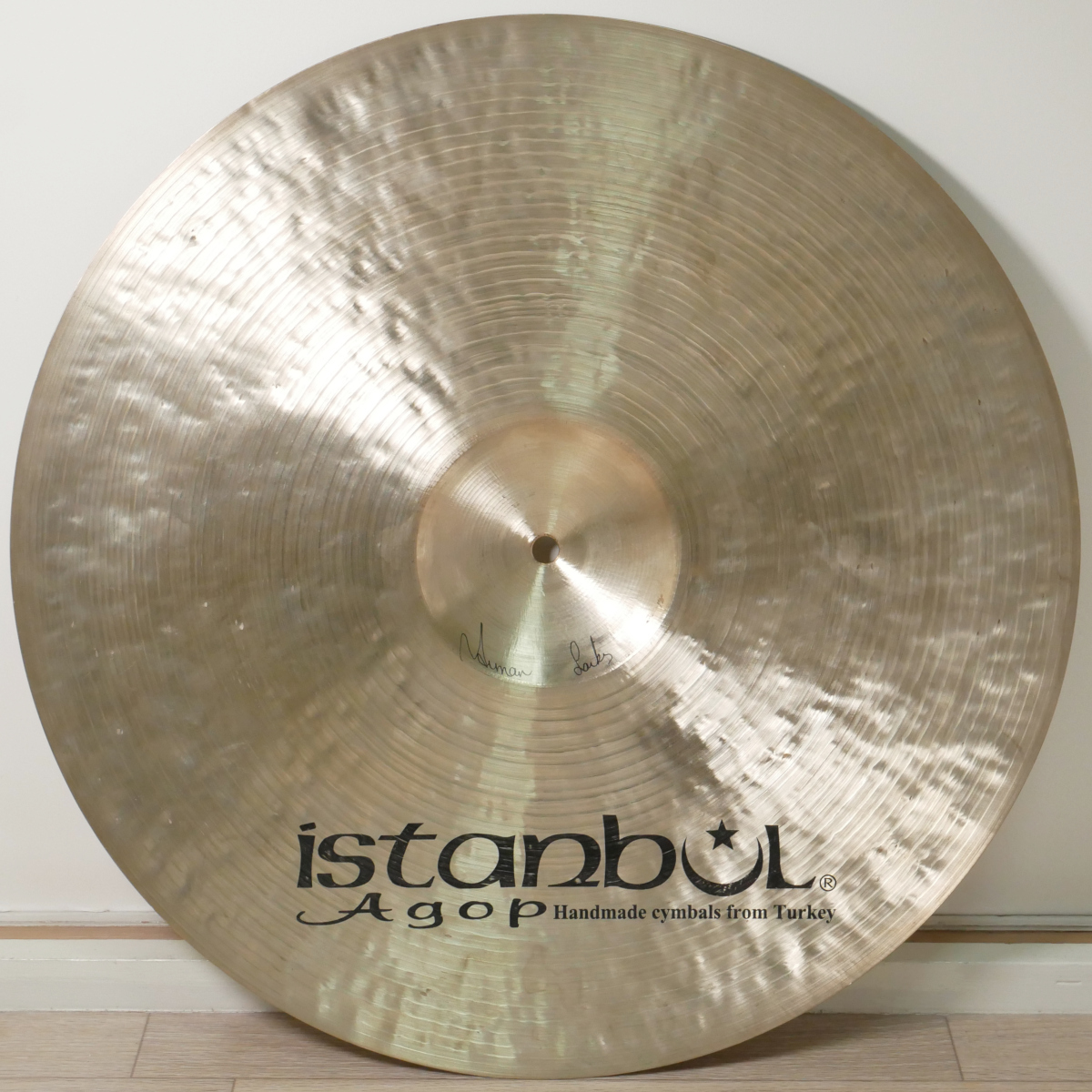 ISTANBUL Agop イスタンブール アゴップ Traditional MEDIUM RIDE ライドシンバル 20インチ 約2,445g トルコ製ハンドメイドシンバル _画像4