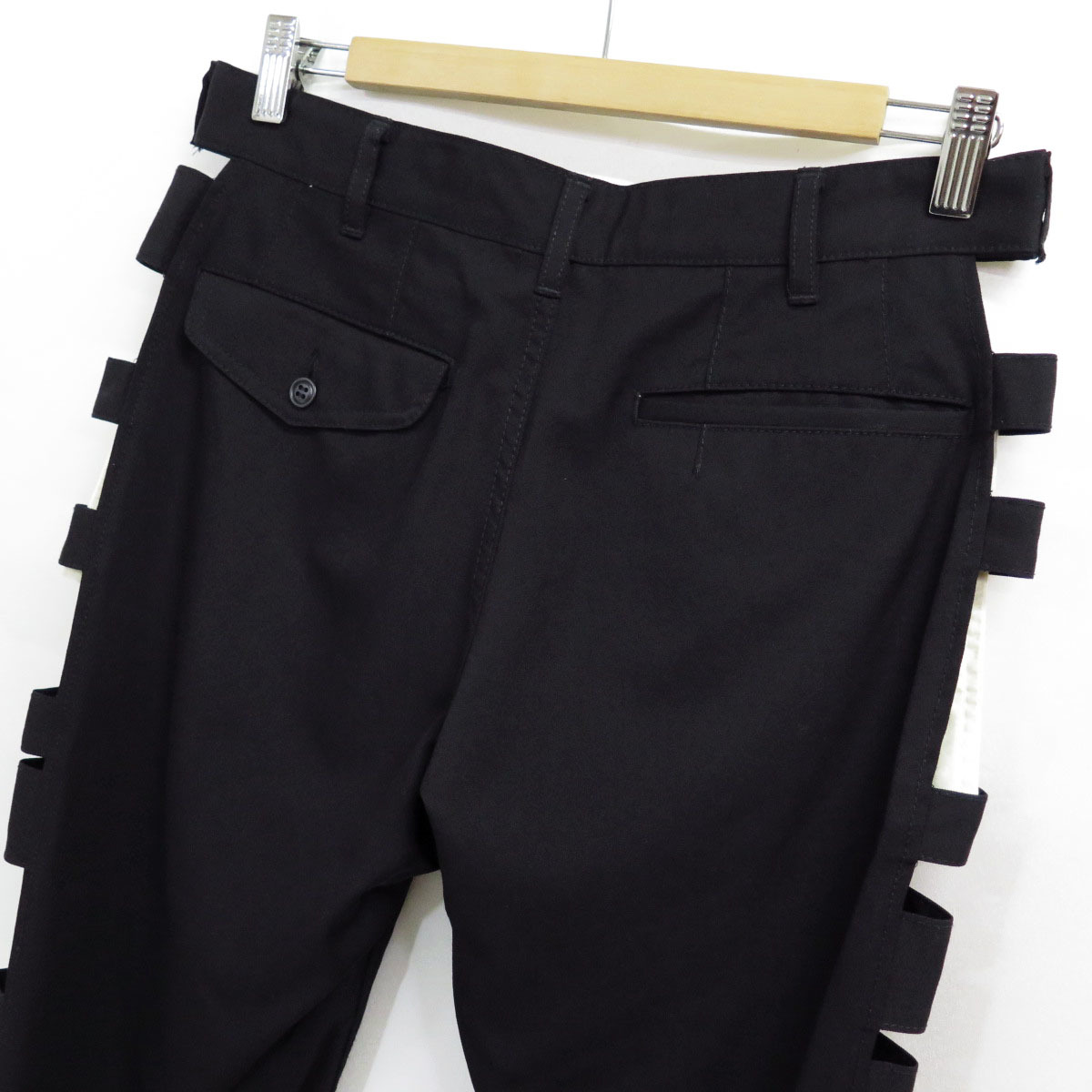 2011 COMME des GARCONS HOMME PLUS SIDE CUT PANTS コムデギャルソン オム プリュス サイド カット パンツ SS11 11SS_画像5