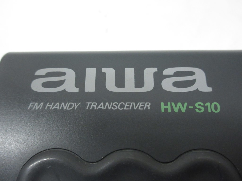 11K079 AIWA アイワ トランシーバー [HW-S10] 1台 無線機 通電OK 保証なし 現状 売り切り 部品取りなどにの画像8