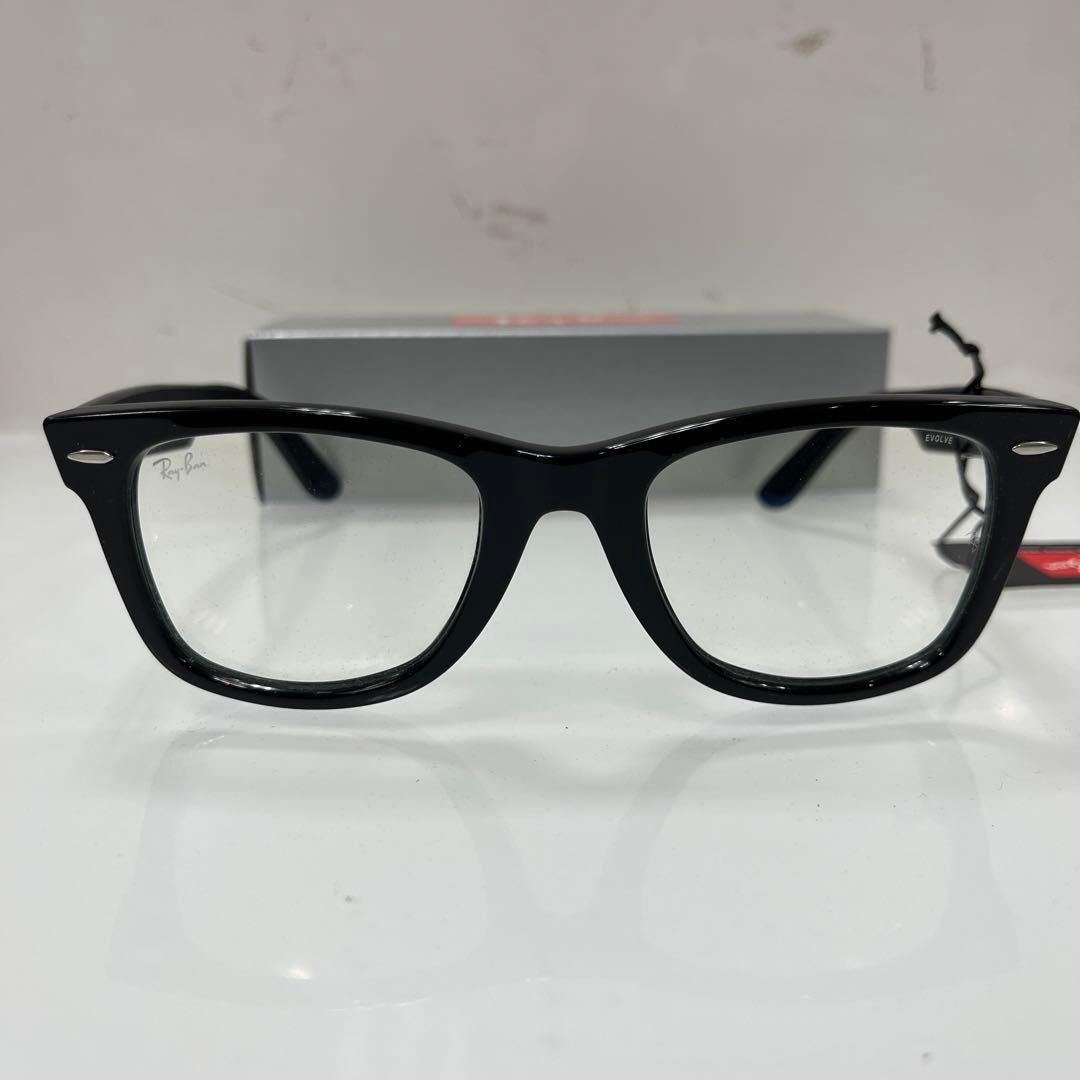 RayBan ウェイファーラー WAYFARER RB2140F 901/5F 52 調光サングラス 正規品 アジアンフィットRB2140F 9015F 52 黒ケース_画像3