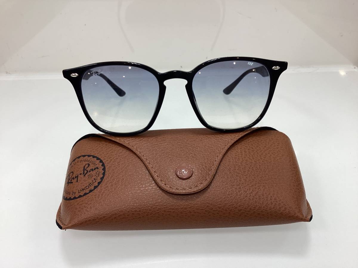 RayBan RB4258F 601/19 52 ブラック/ライトブルーグラデーション 正規