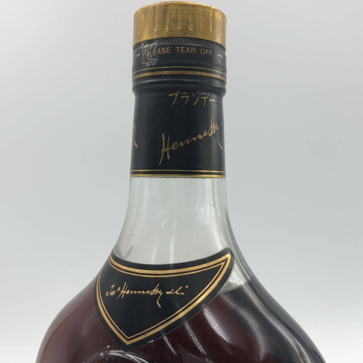 【未開栓】古酒 A’s Hennessy & Co. X.O. & HKDNP ジャズ ヘネシー Brandy cognac ブランデー 金キャップ 700ml_画像9