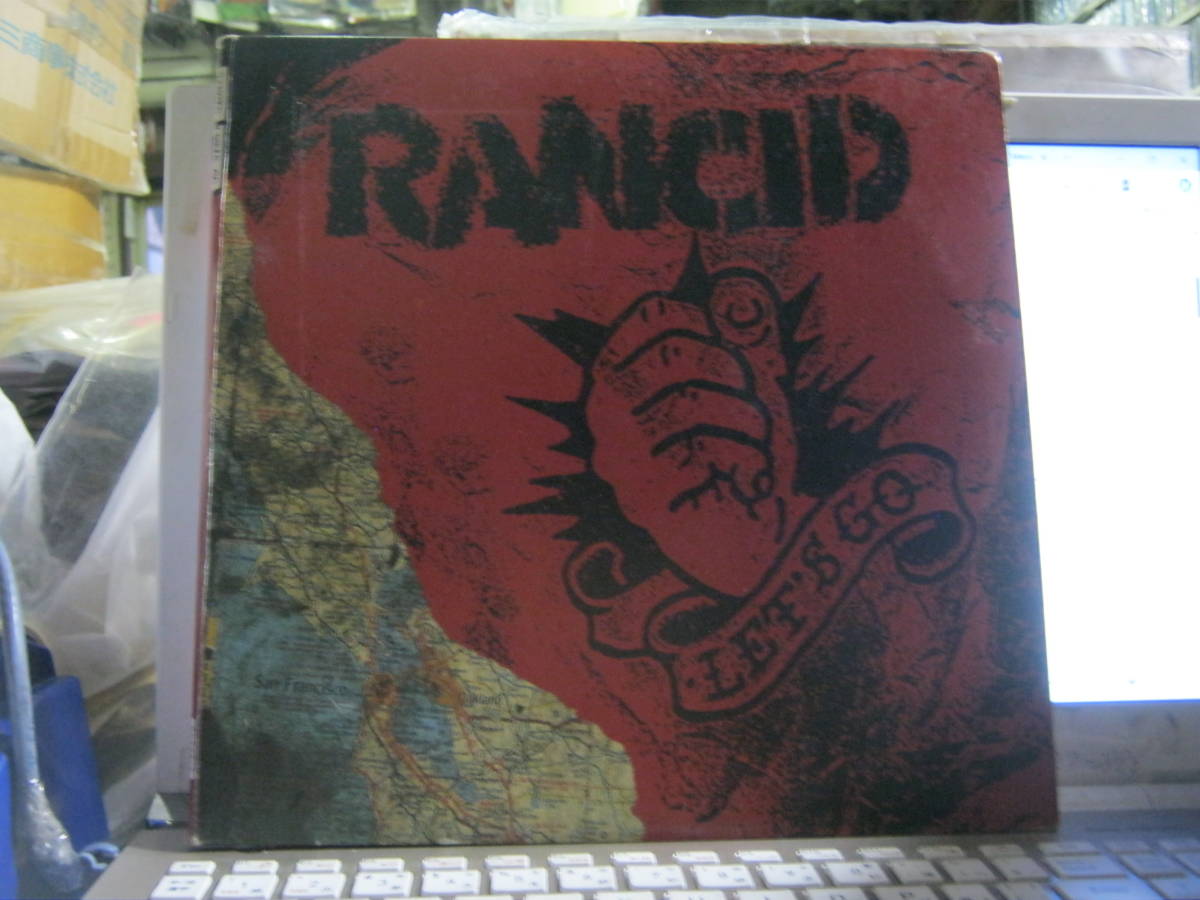 RANCID ランシド / LET'S GO U.S.White Color Vinyl 10“×2 Epitaph Records Offspring Green Day NOFX Leatherface Bouncing Souls_画像1