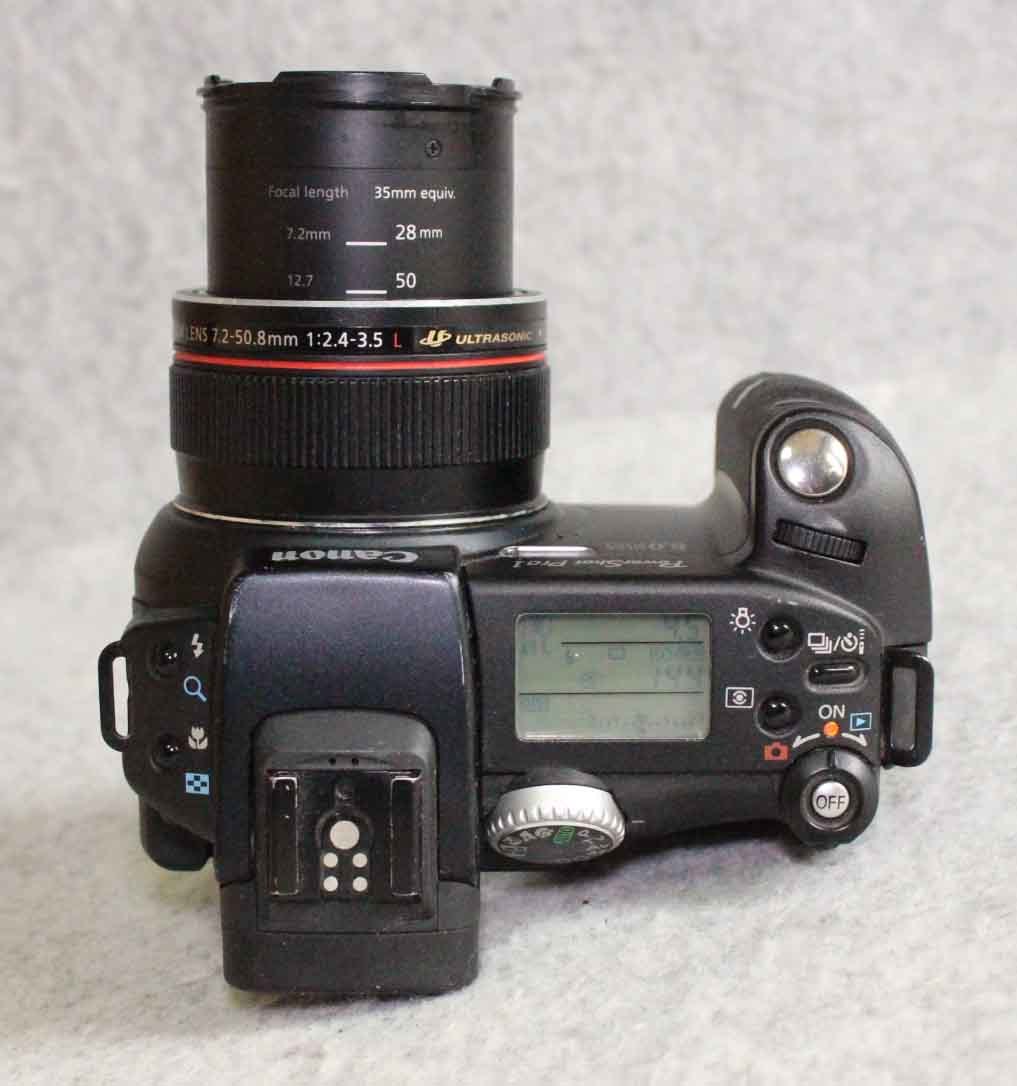 [eiA138]デジタルカメラ　canon PowerShot Pro1 キャノン　パワーショット　プロ1 PC1057 BATTERY PACK BP-511A digital camera_画像5