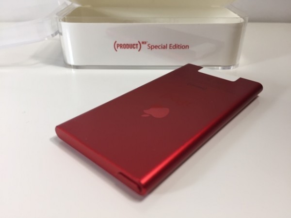  原文:(115-08) 1円～ [ 限定品 美品 ] Apple「iPod nano」第7世代 16GB PRODUCT RED MKN72J ♪ Bluetooth対応 ♪ アイポッドナノ / 2015年モデル