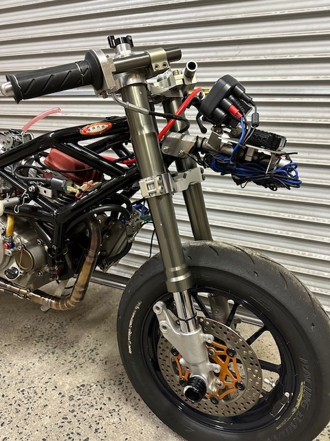 ホンダエイプ100 NSF100 TTS ステムHRC RS125 NX4 倒立フロント ホンダエイプ100 NSF100 TTS ステムHRC RS125 NX4 倒立フロント