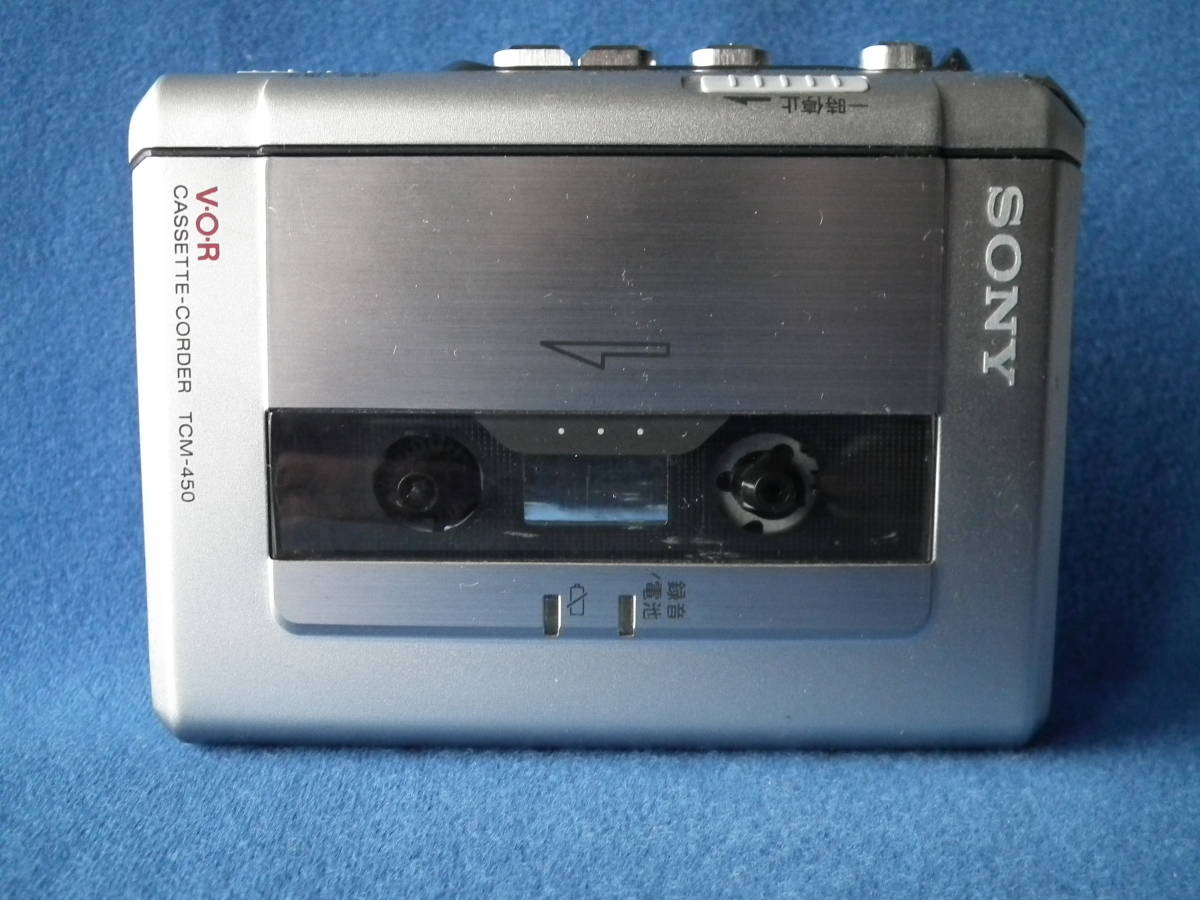  索尼卡帶編碼器TCM-450 原文: SONY 　 カセットコーダー 　 TCM-450 