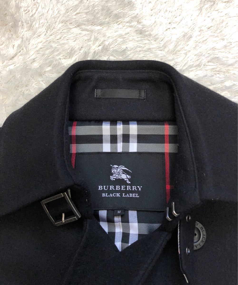 【極品】Burberry黑色標籤羊絨羊毛風衣外套腰帶附帶內襯格紋Burberry 原文:【極美品】 バーバリーブラックレーベル カシミヤ ウール トレンチコート ベルト付 裏地は総チェック柄 バーバリー