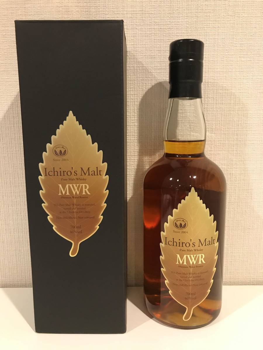 20231125(2) Ichiro's Malt MWR Mizunara Wood Reserve イチローズモルト　ミズナラウッドリザーブ 箱あり_画像1