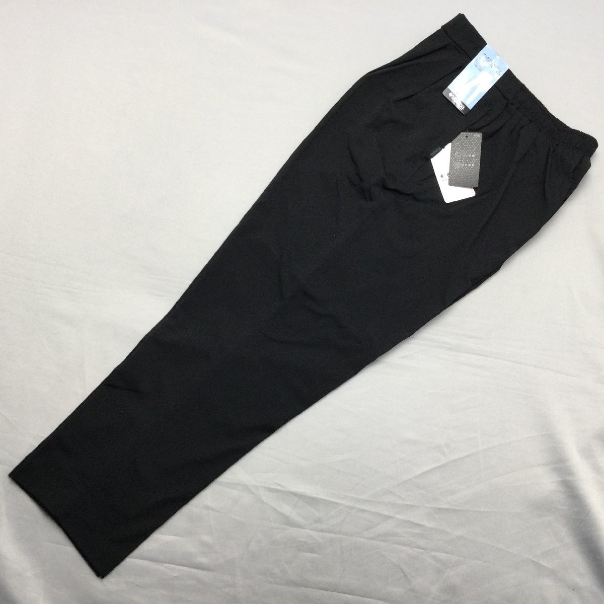 [ бесплатная доставка ][ новый товар ]Kaepa женский tuck лодыжка брюки ( пара шея длина . вода скорость .UV cut длина ног 65) 3L черный *583552