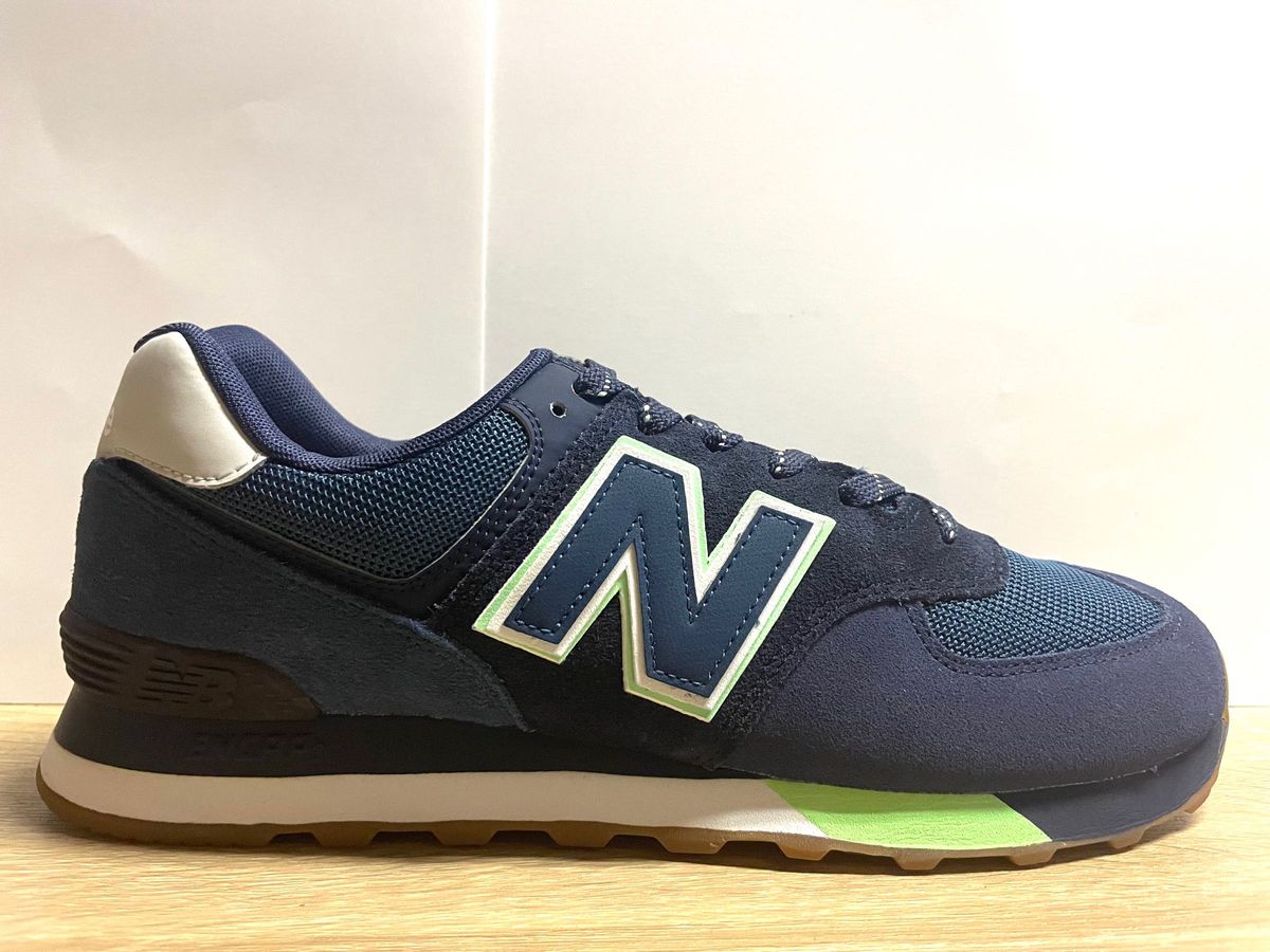 未使用 26.5cm D ニューバランス ML574PU2 ネイビー(NAVY) new balance