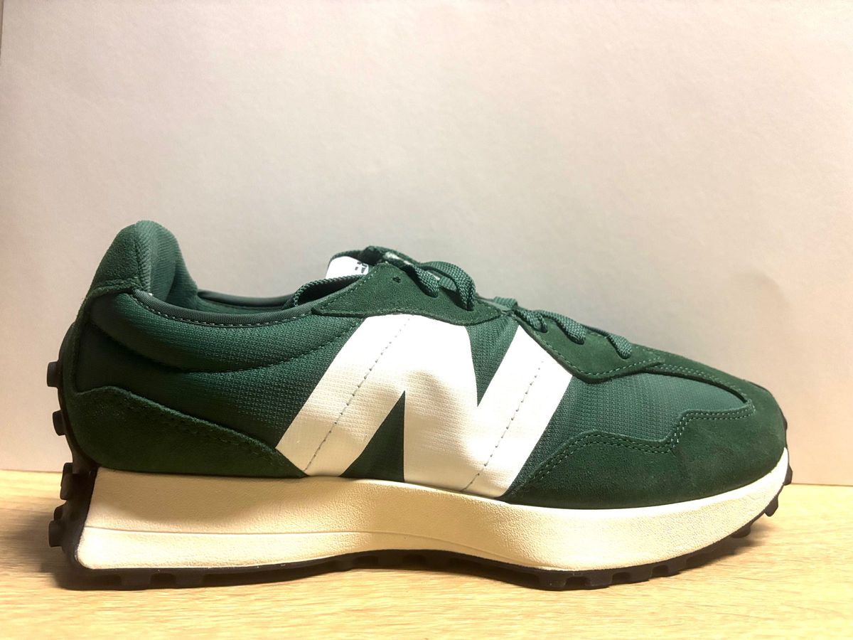 未使用 ニューバランス MS327GB D グリーン 28.5cm new balance